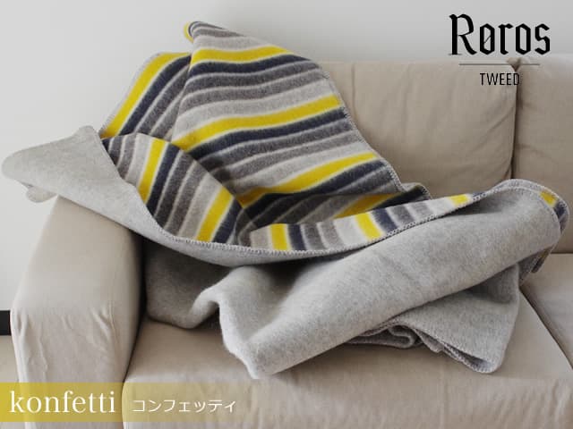 贅沢 [新品]ROROS ロロスツイード ブランケット TWEED 布団・毛布 ...