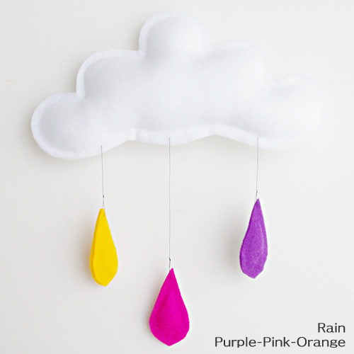 The Butter Flying Rain 20cm　Purple Pink Orange