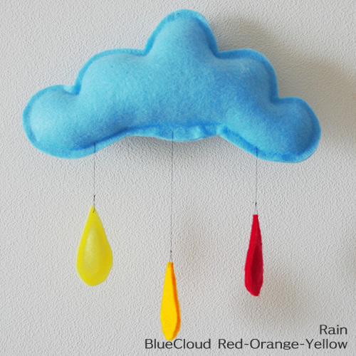 The Butter Flying Rain 20cm　BlueCloud  Red Orange Yellow