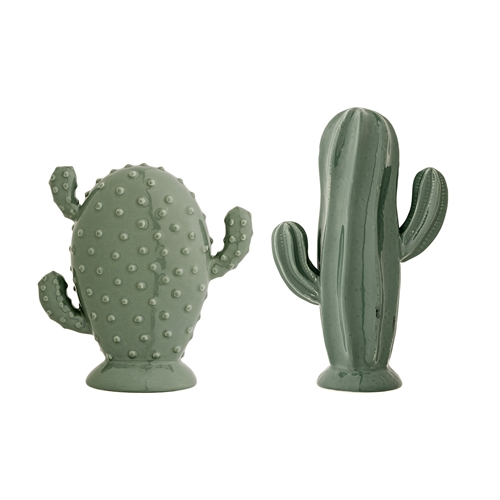 Bloomingville　Deco Cactus　スプルースグリーン 2個セット