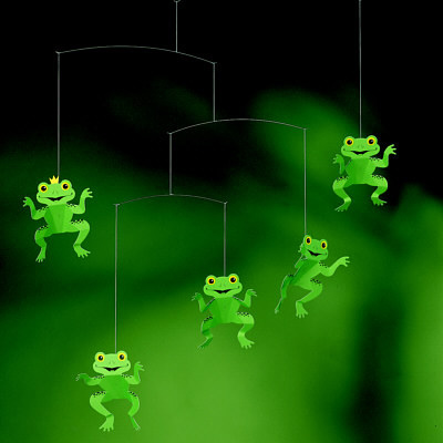 FLENSTED MOBILES　Happy frogs（うれしいカエルたち）