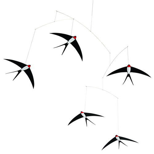 FLENSTED MOBILES　Flying Swallows 5（つばめ５）